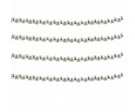 Łańcuszek kulkowy do biżuterii 2.4mm 1m k. SREBRNY