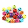 Koraliki LITERKI Alfabet Kulki 8mm Mix Kolor 20szt