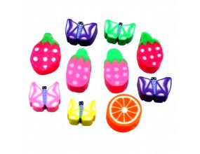 KORALIKI FIMO MIX MASA FIMO MILTIKOLOR 4szt