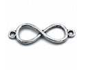 Łącznik Metalowy Nieskończoność 30x10mm 1szt