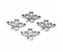 Łącznik do bransoletek KONICZYNA 16x11 mm 4szt