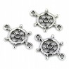Łącznik do bransoletek KOTWICA 22x15mm 3szt metal