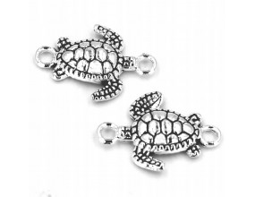 Łącznik metalowy ŻÓŁW 20x14 mm 2szt