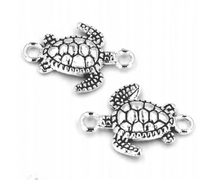Łącznik metalowy ŻÓŁW 20x14 mm 2szt