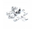 KRAWATKA Zawieszka Uchwyt do Wisiorka 7x3mm 40szt