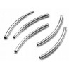 RURKA ŁUK Przekładka 25x2mm k srebrny ciemny 10szt