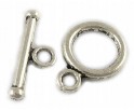 Zapięcie toggle ozdobne kółko patyk 10x14mm 2kpl