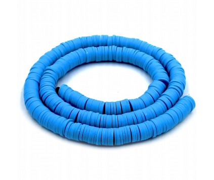 Koraliki KATSUKI krążki z MODELINY 8mm 400szt 40cm