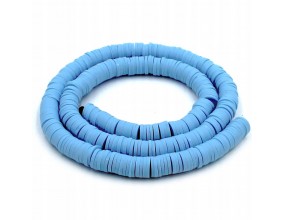 Koraliki KATSUKI krążki z MODELINY 8mm 400szt 40cm