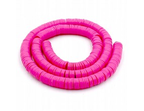 Koraliki KATSUKI krążki z MODELINY 8mm 400szt 40cm
