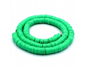 Koraliki KATSUKI krążki z MODELINY 8mm 400szt 40cm
