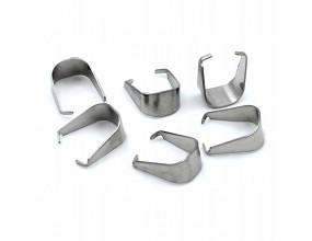 Krawatka Krawata Zawieszka do Wisiorka 9x13mm 6szt