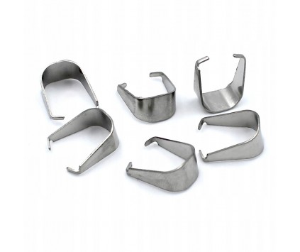 Krawatka Krawata Zawieszka do Wisiorka 9x13mm 6szt