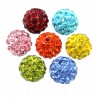 NOWE KOLORY KORALIKI SHAMBALLA 10mm 10szt MIX