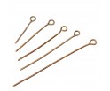 Szpilki Haczyki do Biżuterii MIX 10g 80szt 2-5cm