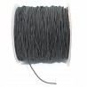 GUMKA OKRĄGŁA 1mm do bransoletek Czarna 2MB