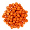 Koraliki Drewniane Kula Drewno Pomarańcz 6mm 50szt