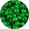 KORALIKI DREWNIANE DREWNO ZIELONE 8mm 100sz KULE