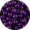 KORALIKI DREWNIANE DREWNO FIOLETOWE 8mm 100sz KULE
