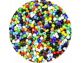Koraliki Drobne Szklane SEEDS Mix 2mm 30g Sutasz