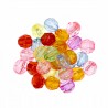 Koraliki Szlifowane Kule Kuleczki mix 6mm 30szt