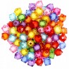 Koraliki Diamenty Koralik w Koraliku 8mm mix 100sz