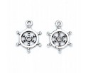 ZAWIESZKA CHARMS STER 16x21mm METAL 3szt