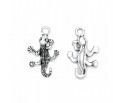ZAWIESZKA CHARMS JASZCZURKA HALLOWEEN 25x14mm METAL 3szt