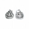 ZAWIESZKA CHARMS DYNIA METAL HALLOWEEN 18x16mm METAL 2szt