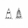ZAWIESZKA CHARMS DUCH DUSZEK HALLOWEEN 19x13mm METAL 2szt