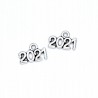 ZAWIESZKA 2021 CHARMS METALOWA 14x9mm NOWOŚĆ! 5szt