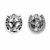 ZAWIESZKA CHARMS PODKOWA KONICZYNA 17x15mm 2szt