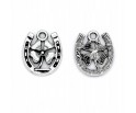 ZAWIESZKA CHARMS PODKOWA KONICZYNA 17x15mm 2szt