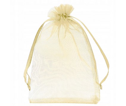 ORGANZA WORECZEK Z ORGANZY 14x9 ŚWIĘTA 1szt ECRU