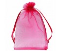 ORGANZA WORECZEK Z ORGANZY 14x9 ŚWIĘTA 1szt BORDO