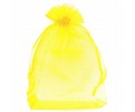 ORGANZA WORECZEK Z ORGANZY 14x9 ŚWIĘTA 1szt ŻÓŁTY