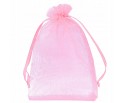 ORGANZA WORECZEK Z ORGANZY 14x9 ŚWIĘTA 1szt RÓŻ JA