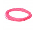AF103 SZNUREK nylonowy RÓŻ NEON JASNY ~0,8mm 5m