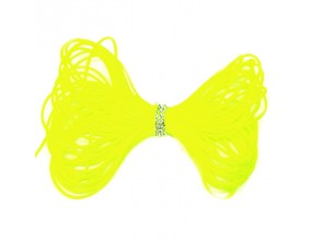 AF228 SZNUREK nylonowy ŻÓŁTY NEONOWY ~0,8mm 5m