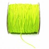 GUMKA OKRĄGŁA 1mm do bransoletek Neon Żółta 2MB