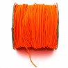 GUMKA OKRĄGŁA 1mm do bransoletek Neon Pomarań 2MB