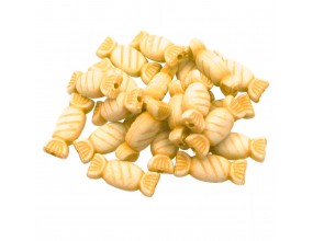 KORALIKI cukierki cukierek AKRYL 15x7mm Pomarańcz 20szt
