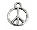 Zawieszka metal CHARMS 13x10x1mm PACYFKA 10sztuk