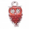 Zawieszka emaliowana CHARMS SOWA 18mm ekskluzywna