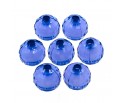 Koraliki Akrylowe Kule Szlifowane 10mm 10szt Niebieskie