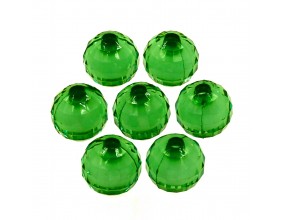 Koraliki Akrylowe Kule Szlifowane 10mm 10szt Zielone