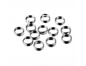 Koraliki ozdobne 8mm granatowe 10szt akrylowe