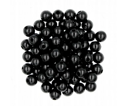 Koraliki PERŁA PERŁY PEREŁKI akrylowe 6mm 50szt