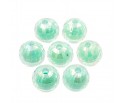 Koraliki Opalizujące Szlifowane10mm 10szt Zielone