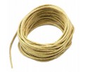 Sznurek Jubilerski Bawełniany Woskowany 2mm 3m beż